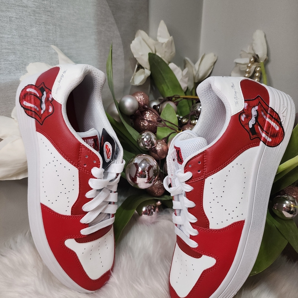 Mark Nason The Rolling Stones Palmilla RS Marquee Lick Logo Mens shoes Size13